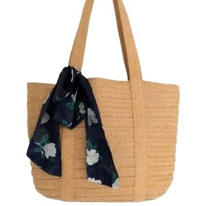 Draper James Every Day Straw Tote Bag
